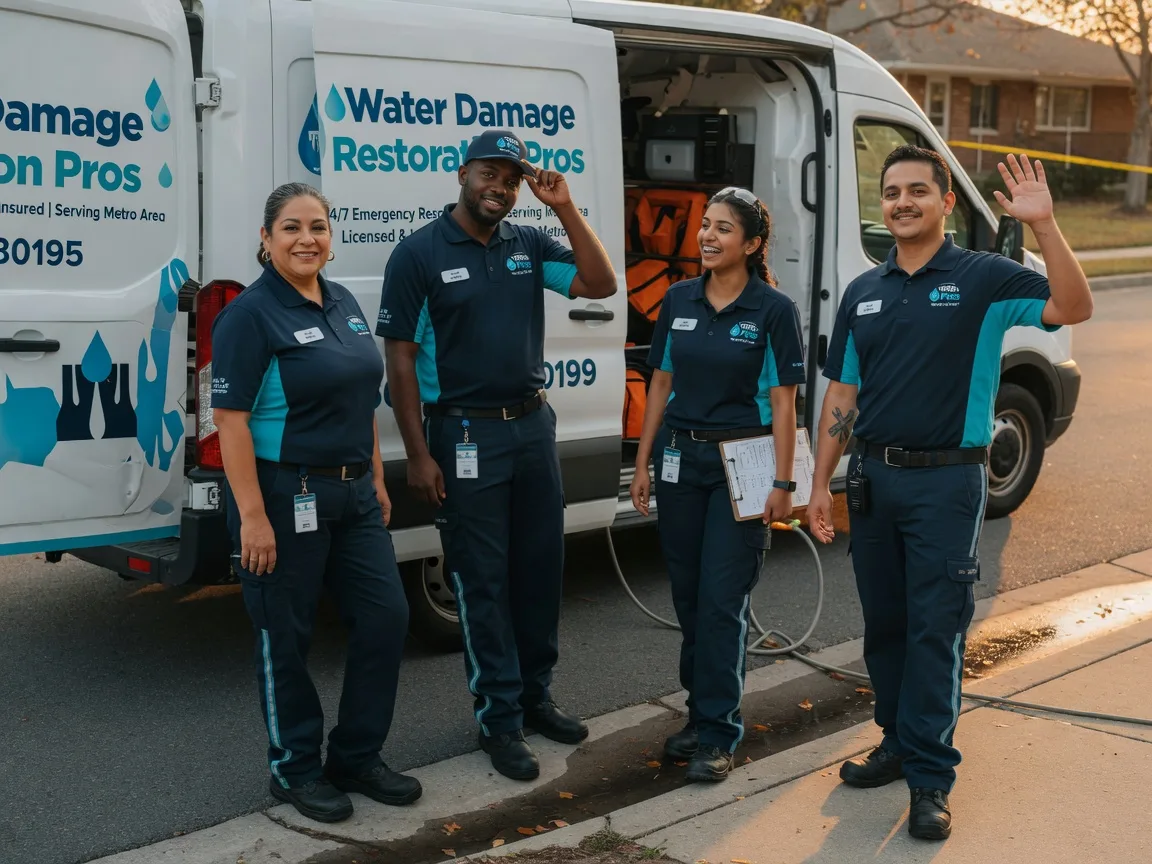 Water Damage Restoration company in New Salem, ND